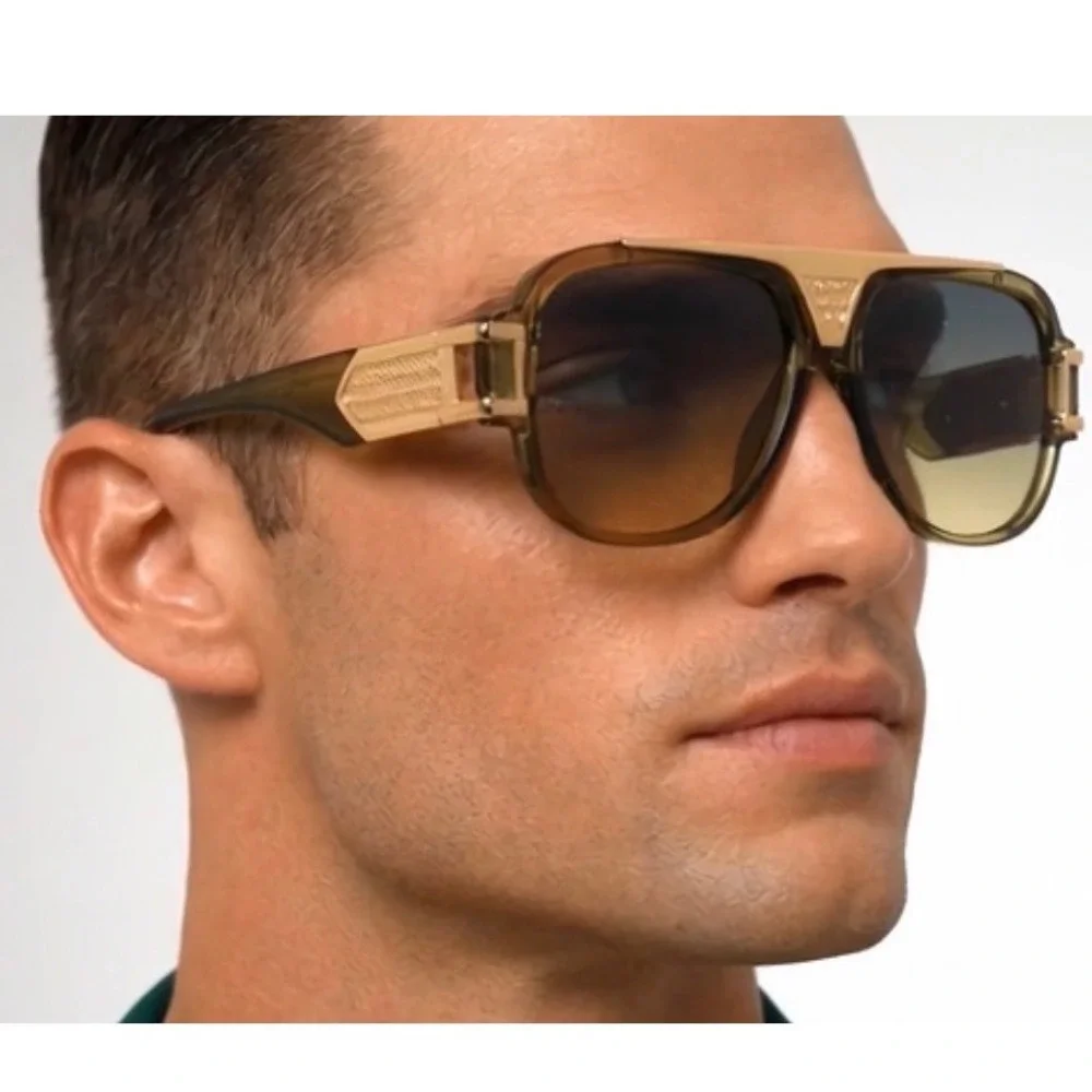 Sunglasses For MEn Hip Hop Streetwear Cholo‎ Square Shades Outfit Rapper Eyewear
